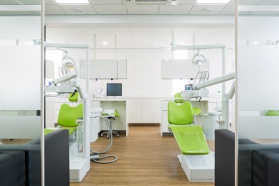 Zicht vanuit de wachtkamer