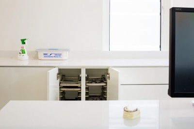 Elke patiënt een eigen schone tray