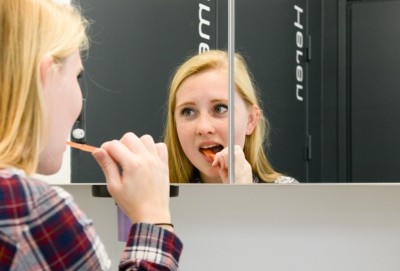 Aparte poetshoek 
Tandenborstel aanwezig